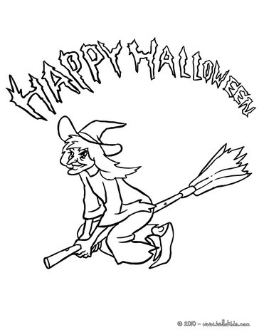 364x470 Halloween Posters Coloring Pages