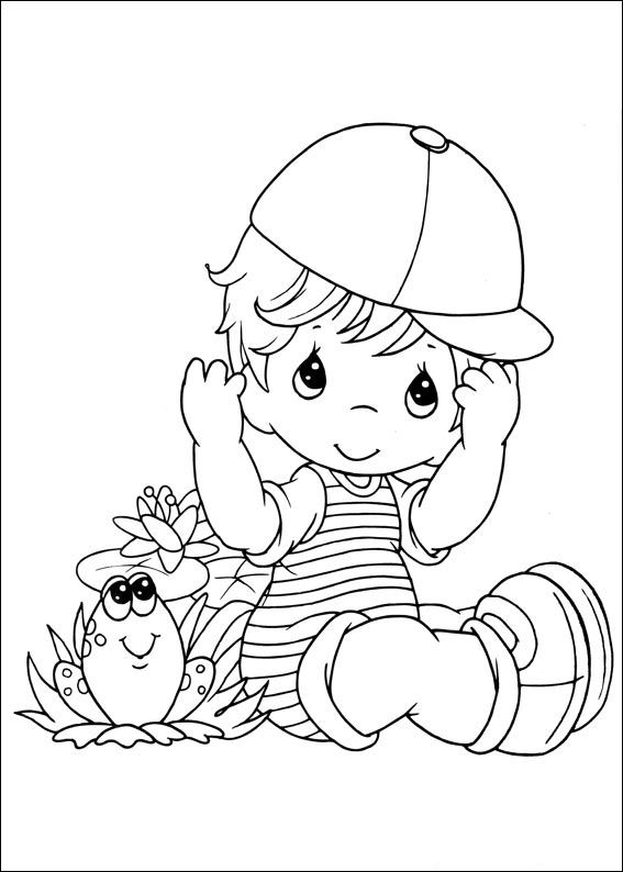 567x794 Kids N 42 Coloring Pages Of Precious Moments