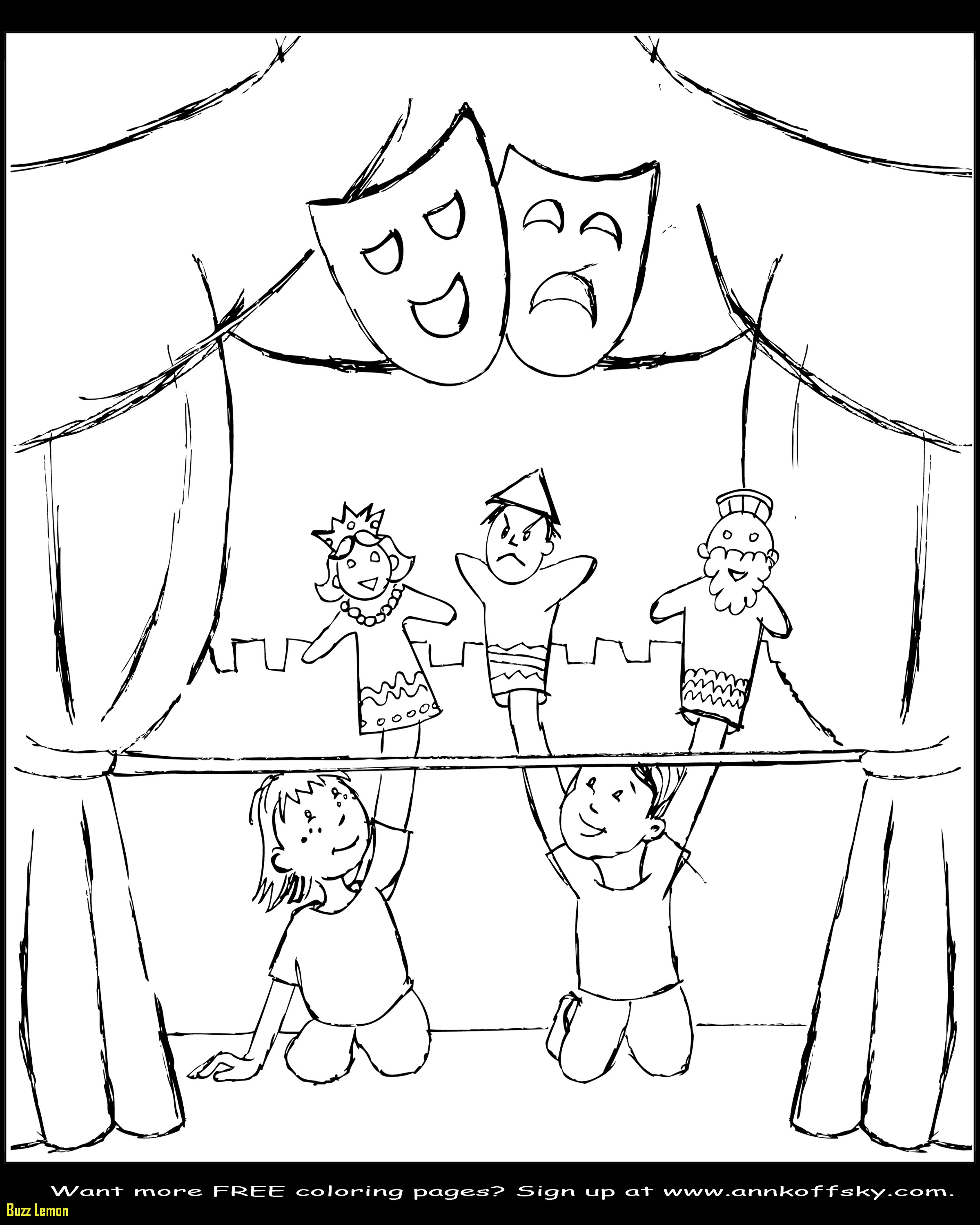 2400x3000 Coloring Page Puppets Unique Puppet Show Coloring Pages Coloring