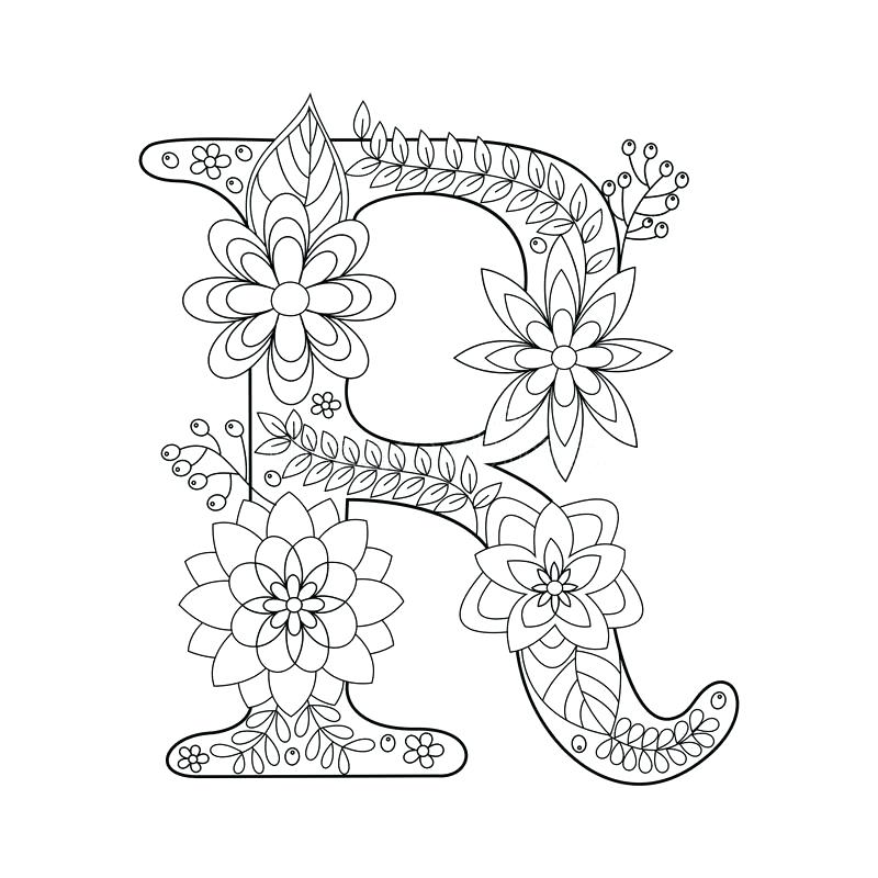 800x800 Letter R Coloring Letter R Coloring Pages R Coloring Sheet Letter