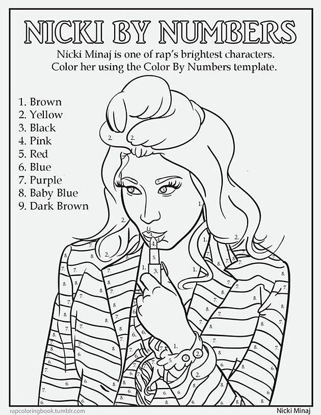 Rap Coloring Book Shows Hip Hop Stars Having Fun 630x815 Rap Coloring Book Shows Hip Hop Stars Having Fun