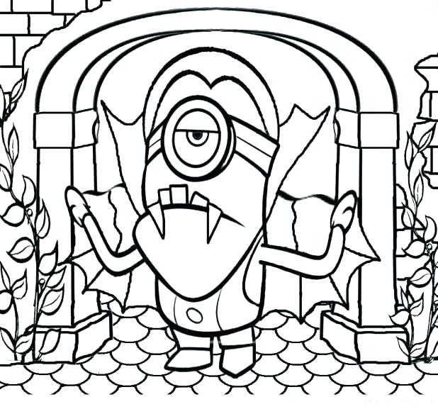 618x577 Minion Print Out Rugrats Coloring Pages Vodaci Info 8 For Kids