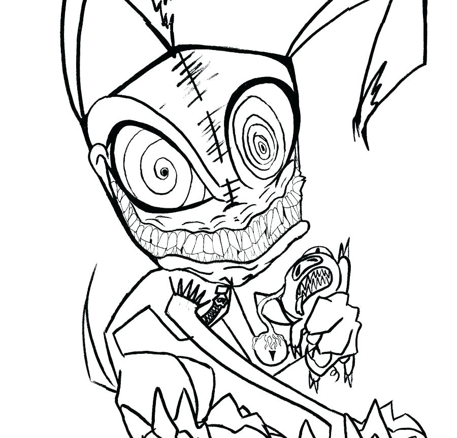 Creepy Coloring Pages 900x864 Creepy Coloring Pages