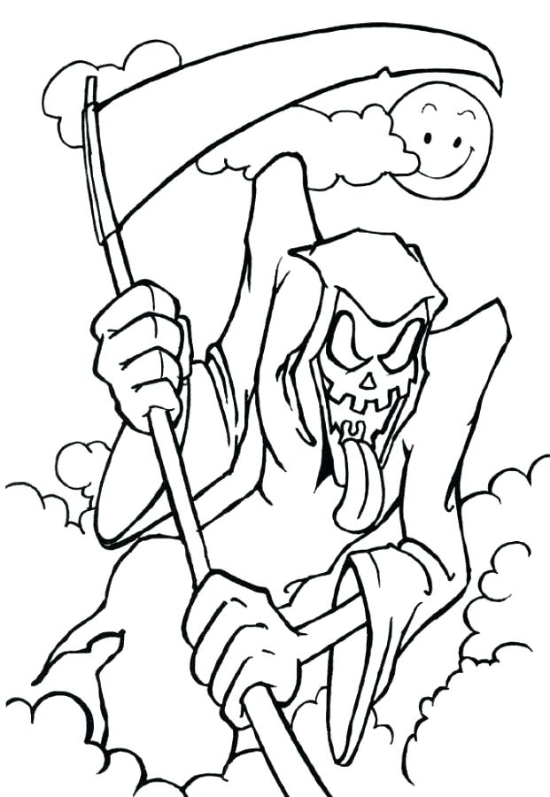 Printable Coloring Pages Happy Pictures Creepy Adult Cool Creepy 621x900 Printable Coloring Pages Happy Pictures Creepy Adult Cool Creepy