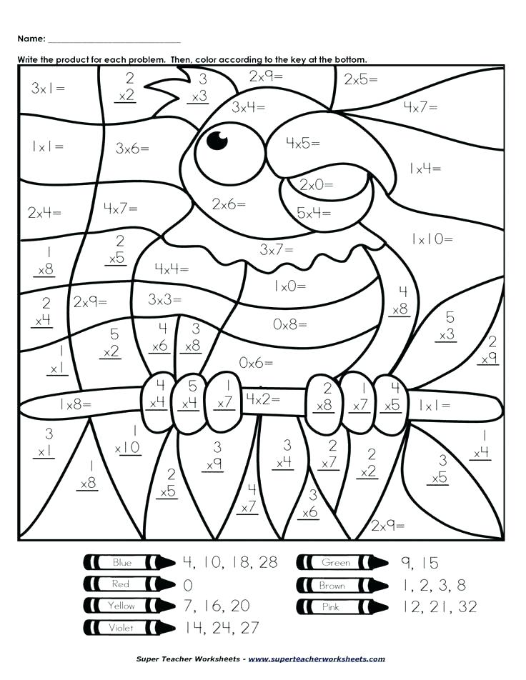 736x952 4th Grade Coloring Pages Second Grade Coloring Pages Addition