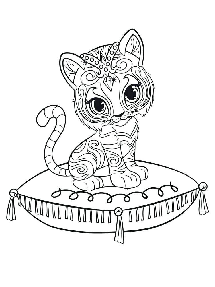 750x1000 Shimmer And Shine Coloring Pages Or Shimmer And Shine Coloring