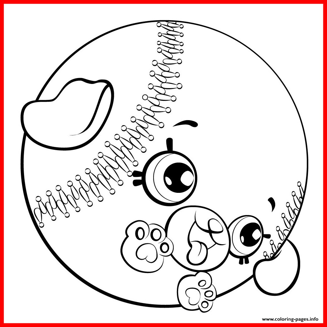 1048x1048 Best Shopkins Printable Coloring Pages Of Baseball Style