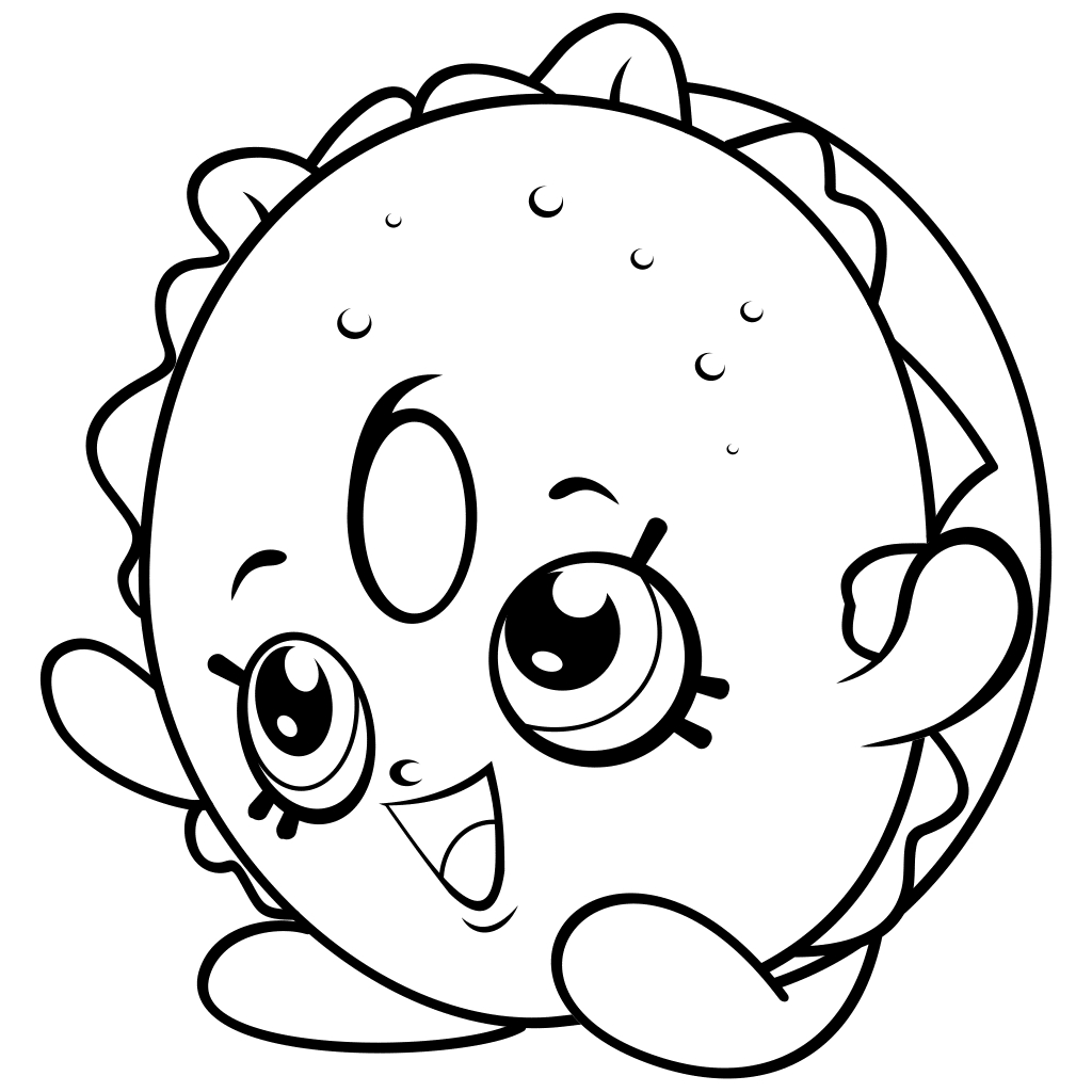 1024x1024 Shopkins Season 4 Coloring Pages Collection