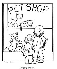 Food Shopping Coloring Picture To Print And Color Educational 236x288 Food Shopping Coloring Picture To Print And Color Educational