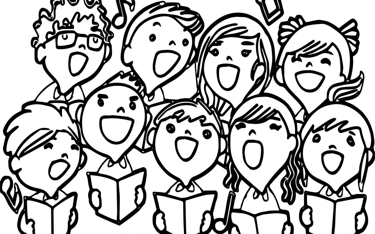 Vector Of Cartoon Elvis Impersonator Singing Outlined Singer 1440x900 Vector Of Cartoon Elvis Impersonator Singing Outlined Singer