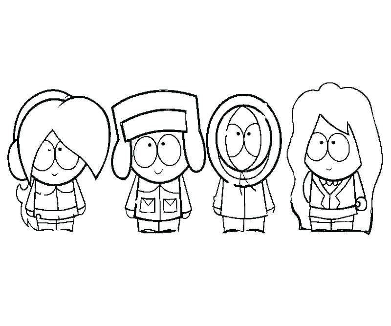 800x667 South Park Coloring Page South Park Coloring Page South Park