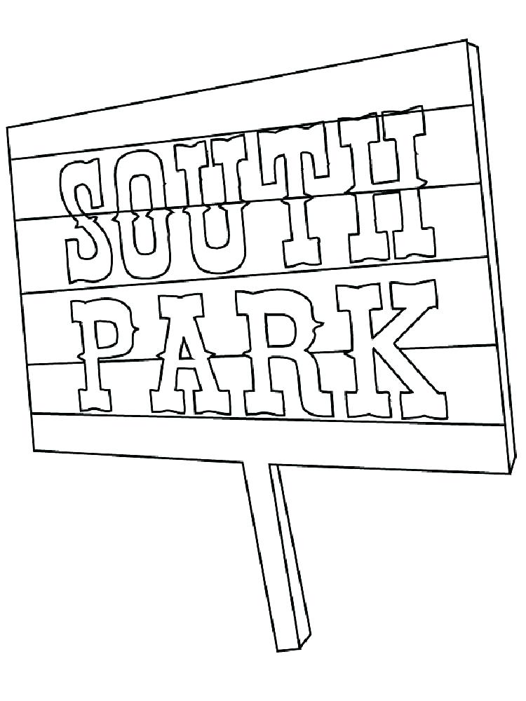 750x1000 South Park Coloring Page South Park Coloring Pages South Park