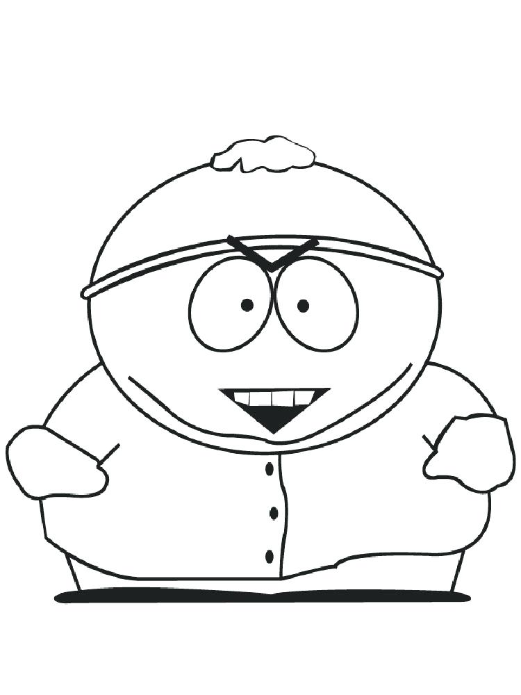 750x1000 South Park Coloring Pages South Park Coloring Pages 6 Cartman