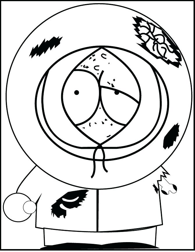 670x867 South Park Coloring Pages South Park Who Killed Coloring Picture