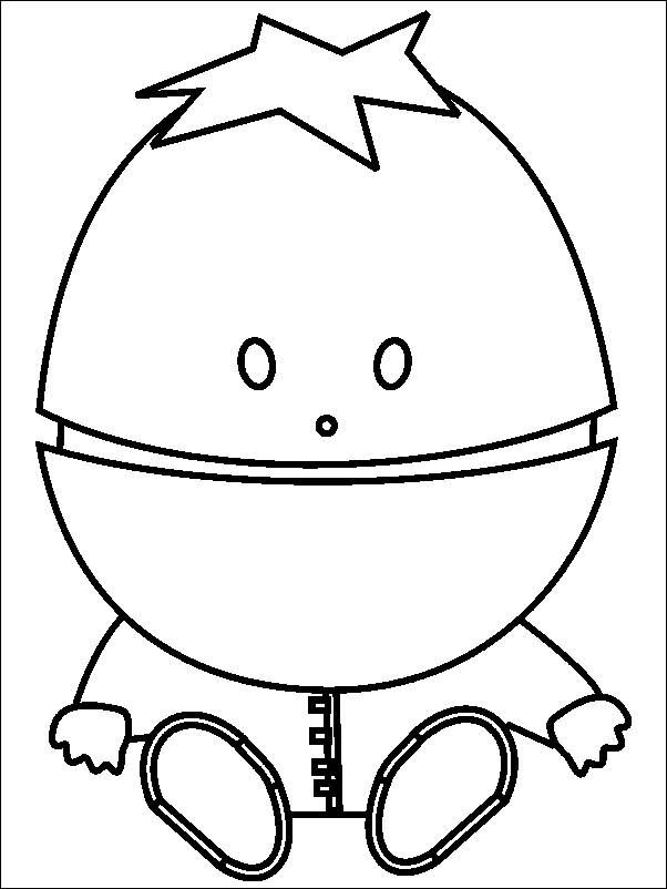 602x802 Coloring Pages South Park