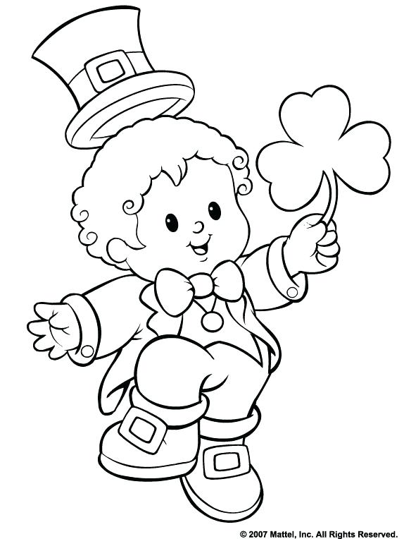 Saint Patrick Day Coloring Pages To Print Free St Day Coloring 574x764 Saint Patrick Day Coloring Pages To Print Free St Day Coloring