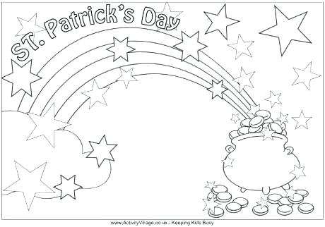Coloring Pages St Patricks 460x322 Coloring Pages St Patricks
