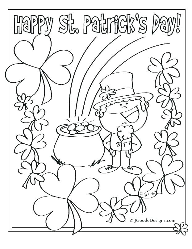 St Patricks Coloring Pages 622x807 St Patricks Coloring Pages
