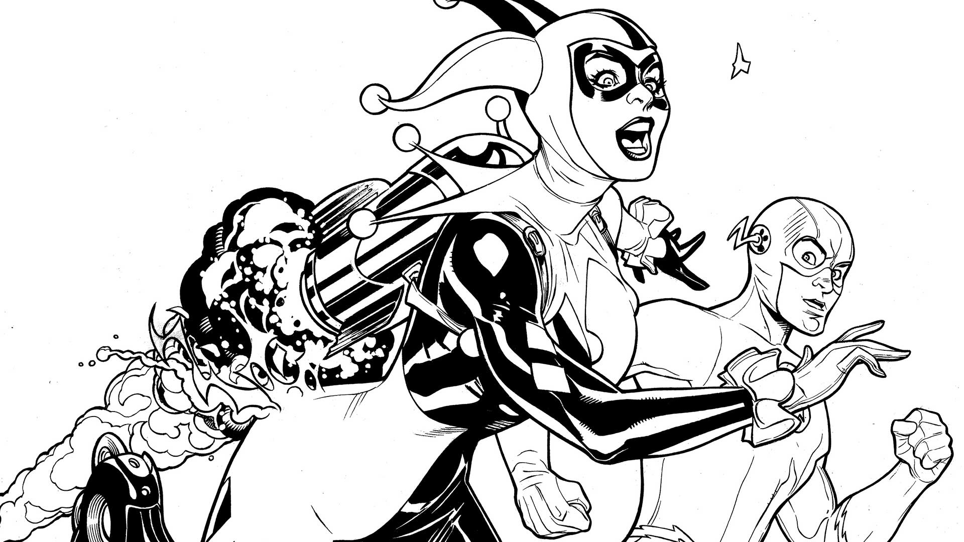 1920x1080 Harley Quinn Coloring Pages Lovely Suicide Squad Coloring Pages