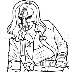 236x249 How To Draw Joker From Suicide Squad, Jared Leto, Step By Step, Dc