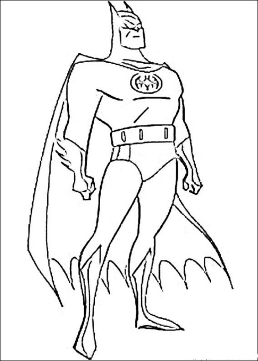 Super Heros Coloring Pages 518x725 Super Heros Coloring Pages