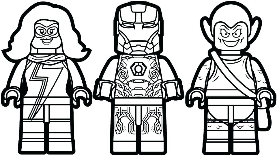 Superheroes Coloring Pages 960x540 Superheroes Coloring Pages