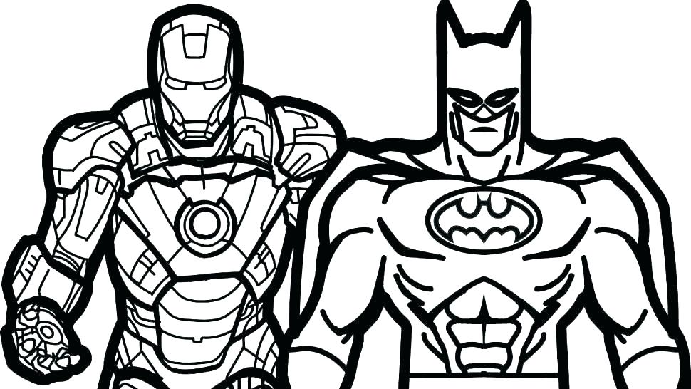 970x546 Printable Superhero Coloring Pages Superhero Free Coloring Pages