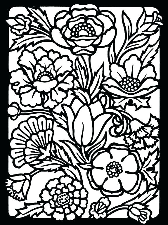 Window Coloring Page Free Printable Coloring Pages For Adults 575x770 Window Coloring Page Free Printable Coloring Pages For Adults