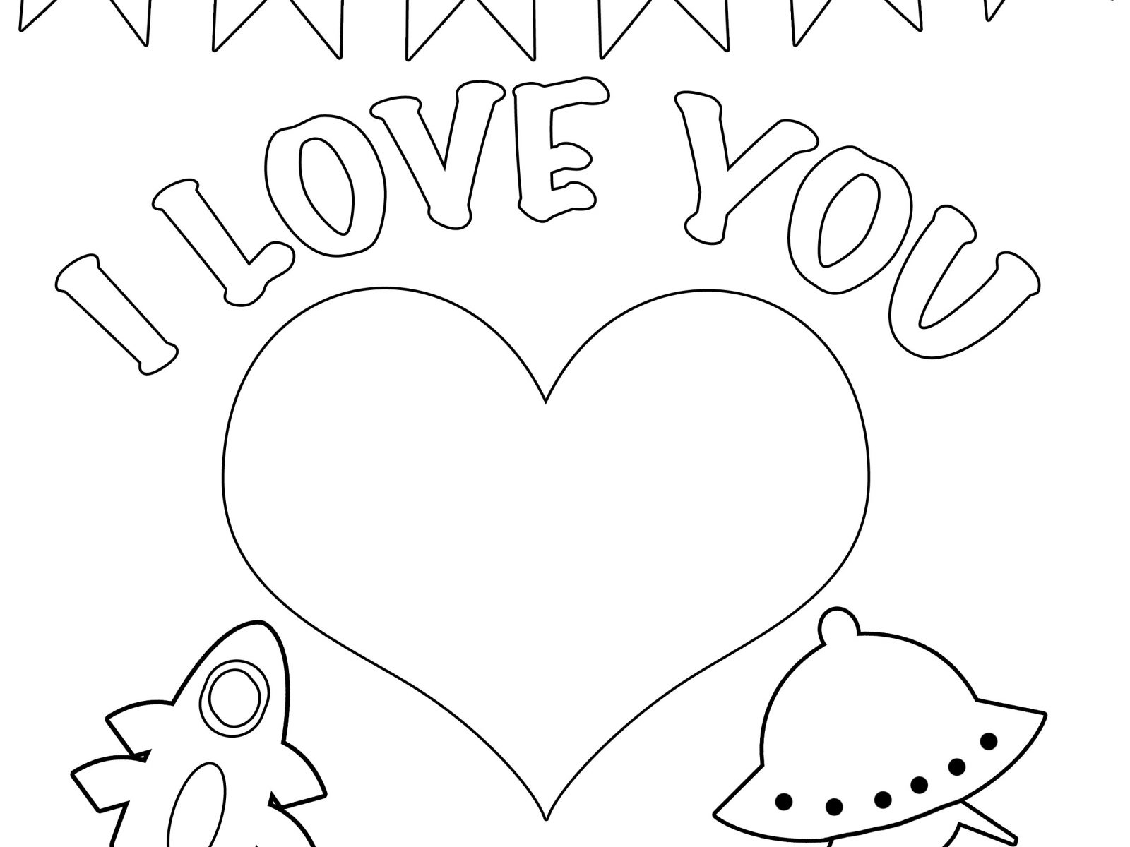 1600x1200 I Love You Coloring Pages Daddy Colouring Free Mom And Dad
