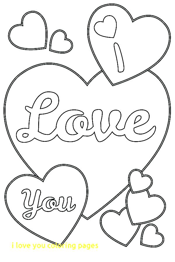600x900 I Love You Coloring Pages Printable Coloring Pages That Say I Love