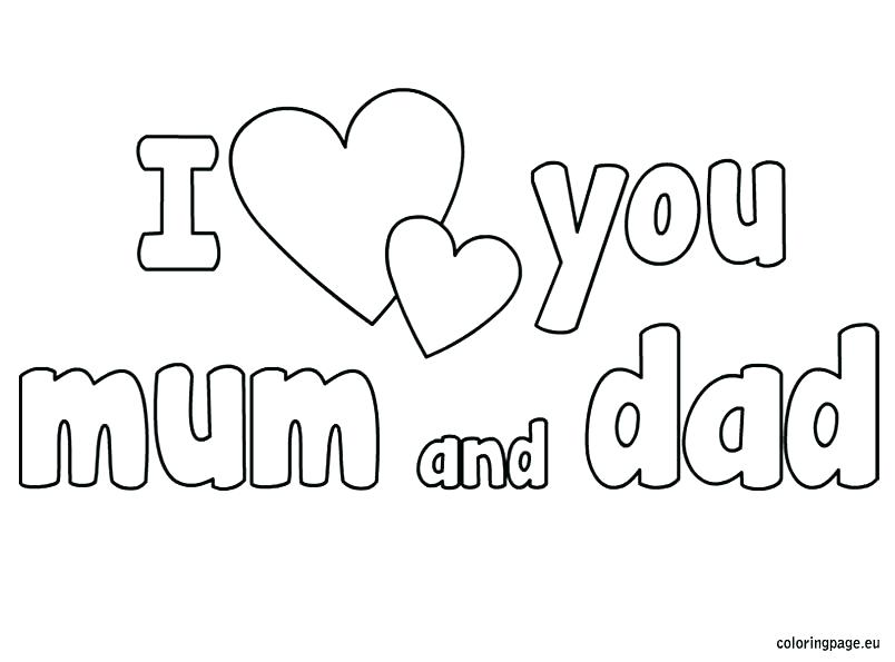 804x595 Mom And Dad Coloring Pages Good Mom And Dad Coloring Pages On I