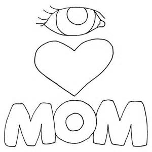 300x300 Coloring Pages That Say I Love You Mom