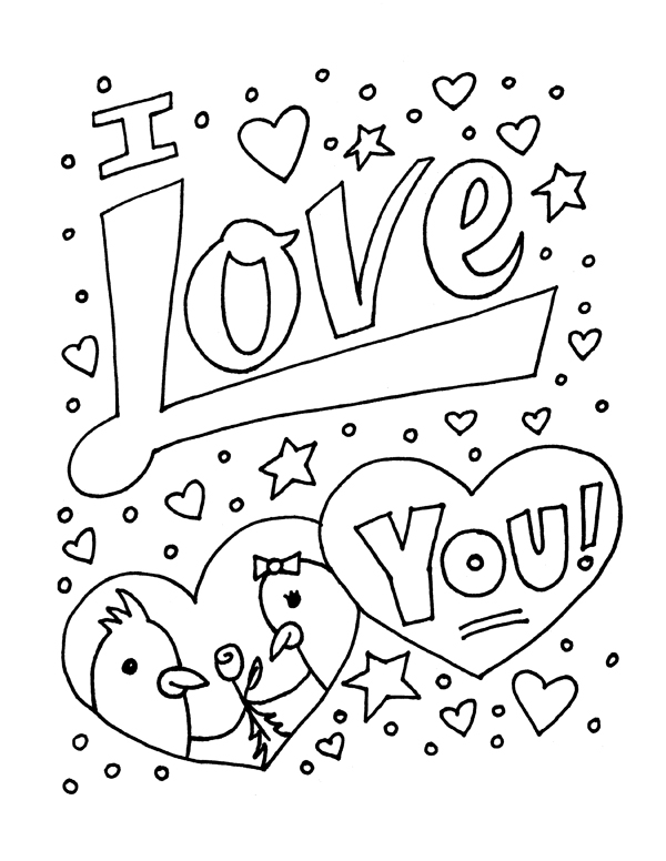 I Love You Coloring Pages Online Fresh 600x776 I Love You Coloring Pages Online Fresh