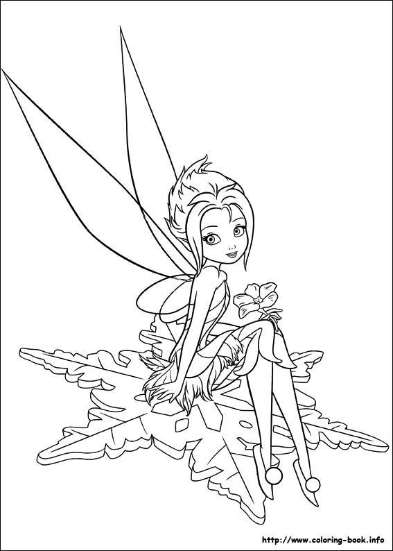 567x794 Secret Of The Wings Periwinkle Fairy Coloring Pages Fairys
