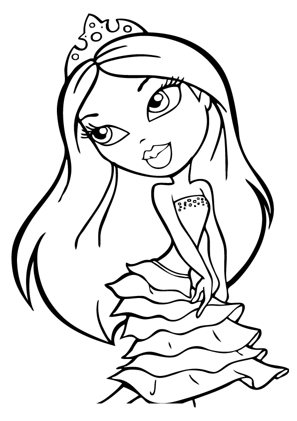 Coloring Pictures To Print Kid Coloring Sheets To Print Bratz 595x842 Coloring Pictures To Print Kid Coloring Sheets To Print Bratz