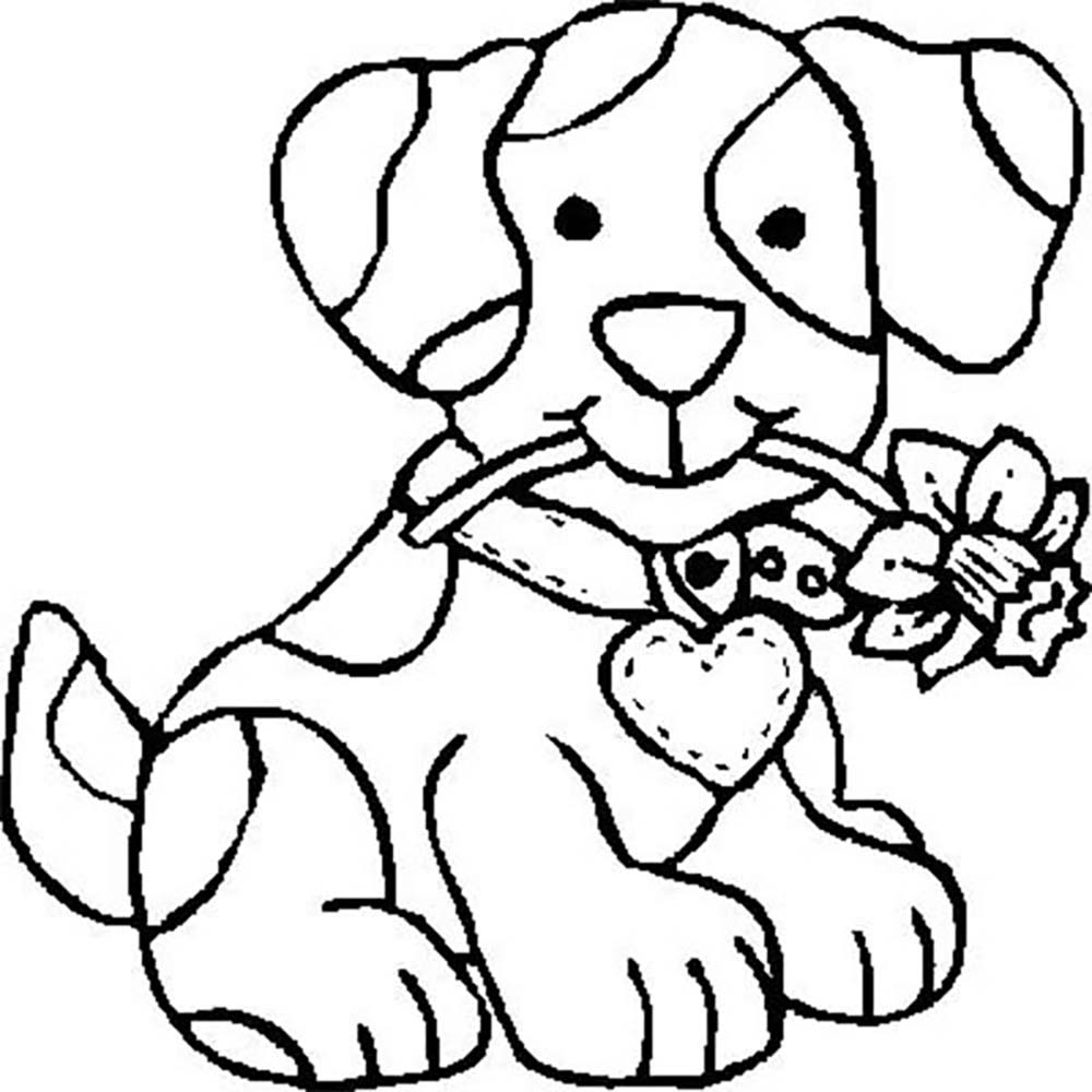 1000x1000 Incredible Inspiration Flowers Coloring Pages Easy Flower