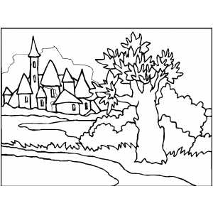Bright Design Town Coloring Pages My Page Free Printable 300x300 Bright Design Town Coloring Pages My Page Free Printable
