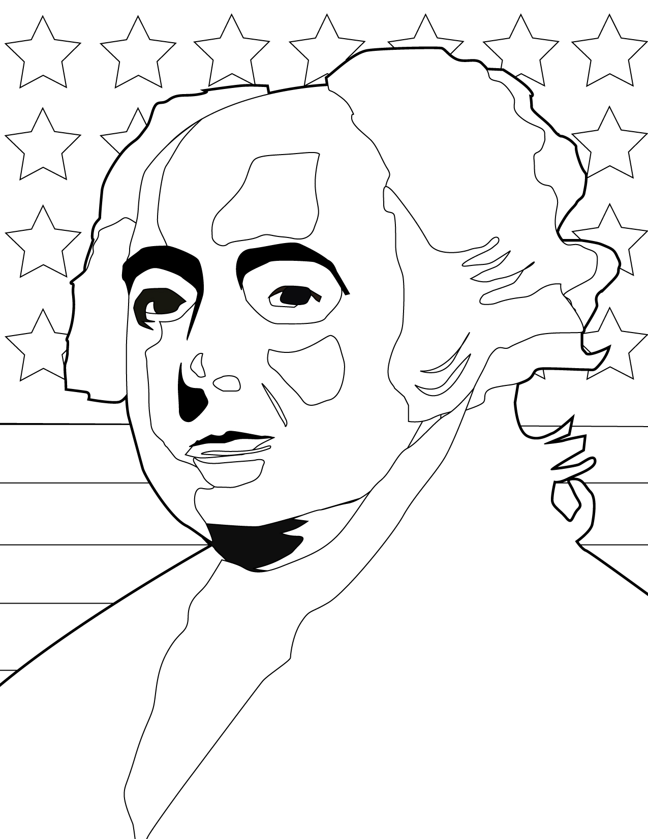 1275x1650 Awe Inspiring Presidents Day Coloring Pages Us Kids Europe Travel