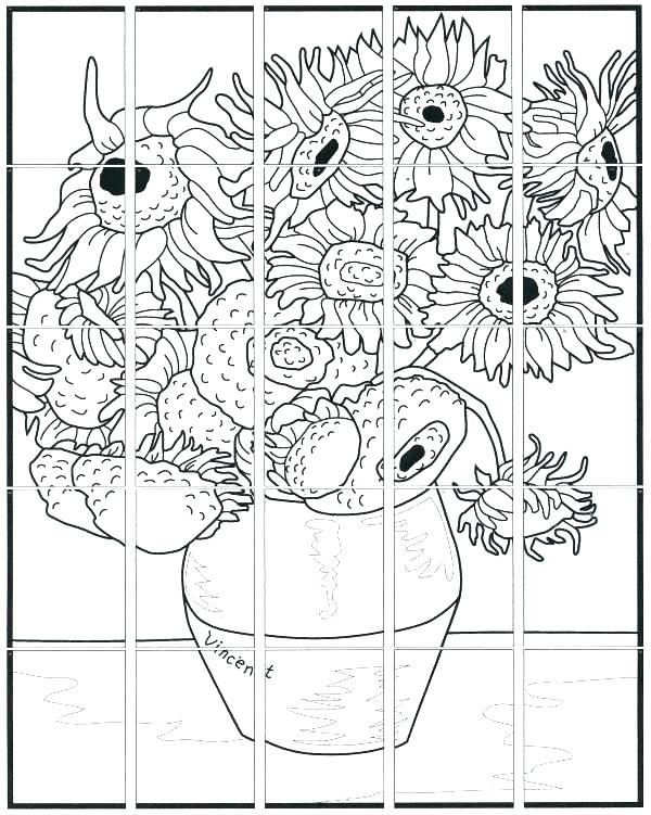 Van Gogh Coloring Pages Van Coloring Pages Collection Van Coloring 600x751 Van Gogh Coloring Pages Van Coloring Pages Collection Van Coloring