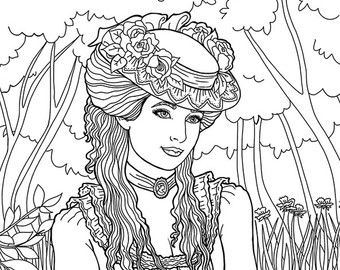 104 Best Victorian Coloring Pages Images On Coloring 340x270 104 Best Victorian Coloring Pages Images On Coloring
