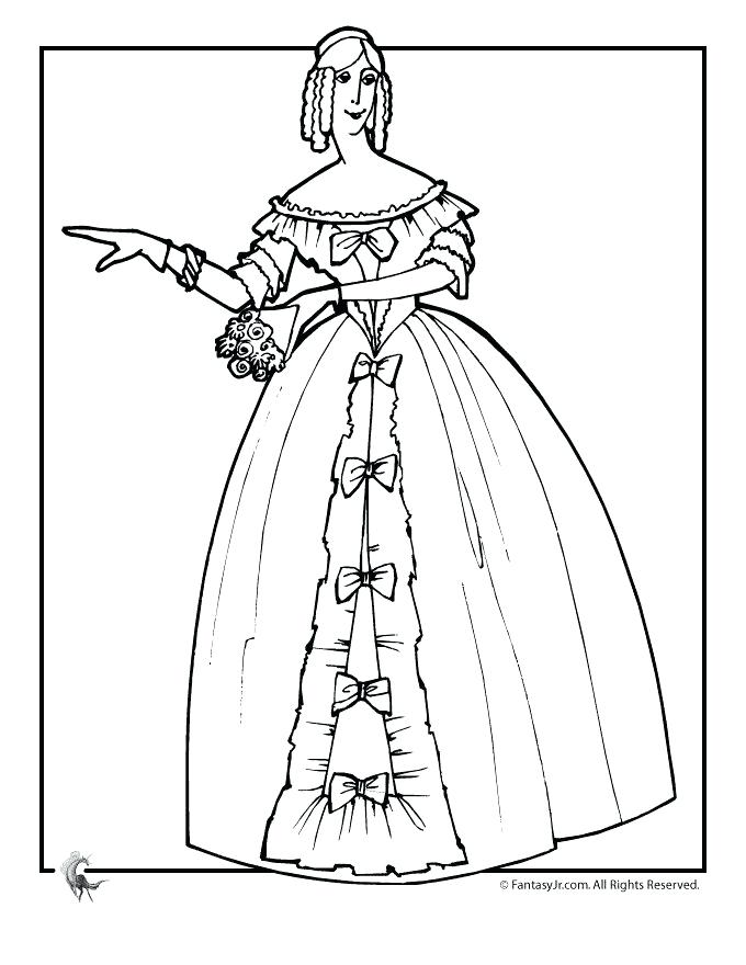 Victorian Coloring Pages Kid Coloring Pages Printable Girls 680x880 Victorian Coloring Pages Kid Coloring Pages Printable Girls