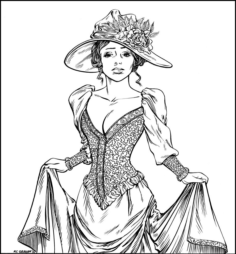 Victorian Era Coloring Pages Victorian By Renonevada 929x1000 Victorian Era Coloring Pages Victorian By Renonevada