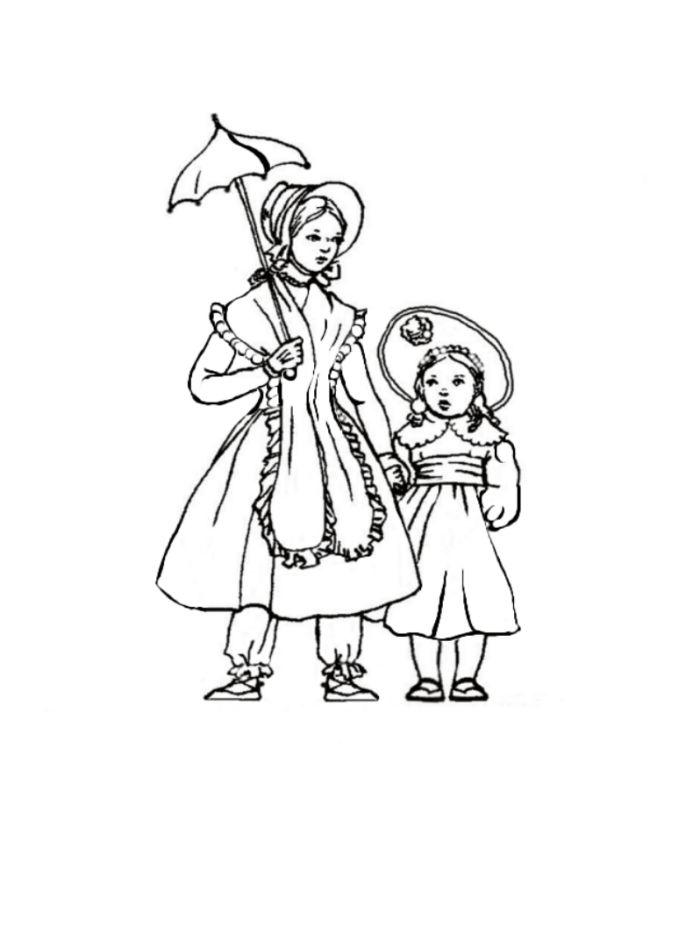 Victorian Woman Coloring Pages Download And Print For Free 699x945 Victorian Woman Coloring Pages Download And Print For Free