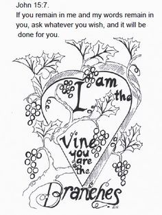 Coloring Pages For Kids By Mr. Adron I Am The True Vine Coloring 236x313 Coloring Pages For Kids By Mr. Adron I Am The True Vine Coloring