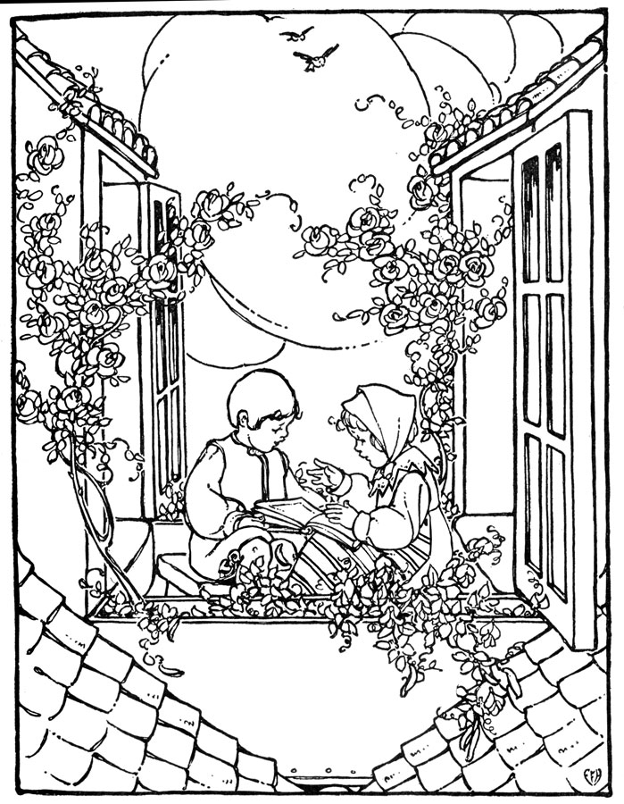 Vintage Adult Coloring Pages Coloring Page For Kids Kids Coloring 699x900 Vintage Adult Coloring Pages Coloring Page For Kids Kids Coloring
