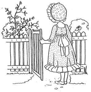 Bing Holly Hobbie Vintage Coloring Book Pages. Holly Hobbie 296x300 Bing Holly Hobbie Vintage Coloring Book Pages. Holly Hobbie