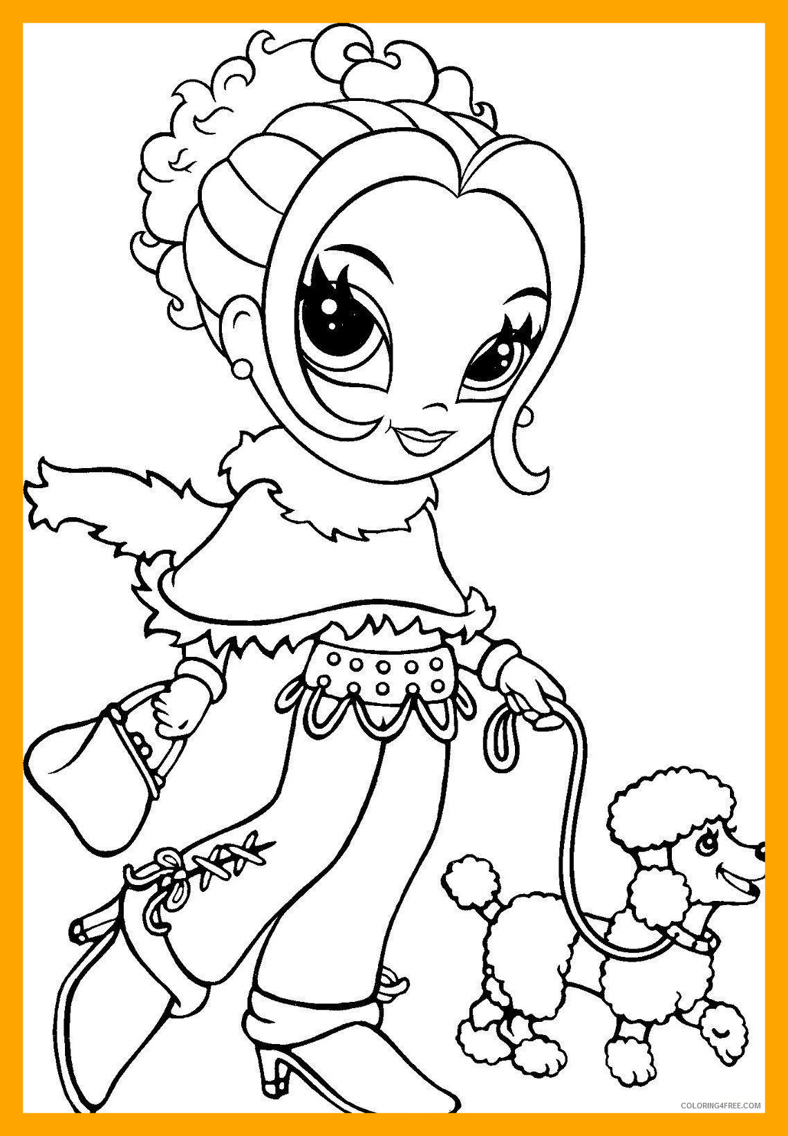 1140x1643 Best Lisa Frank Coloring Pages Walking With Dog Pict For Puppy