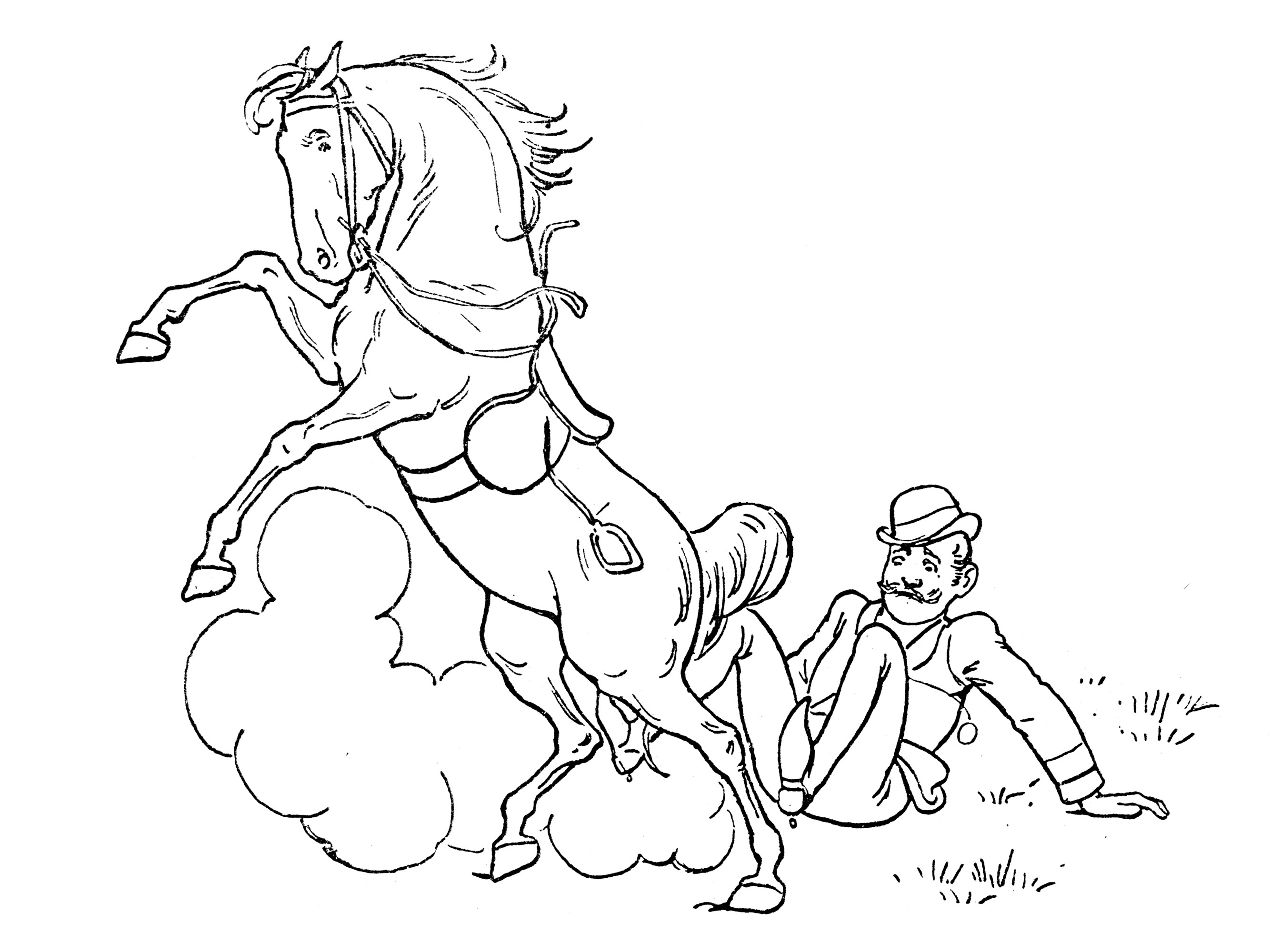 2667x2000 Wild Horse Coloring Pages 2 Funny Gallery Free Books For Alluring