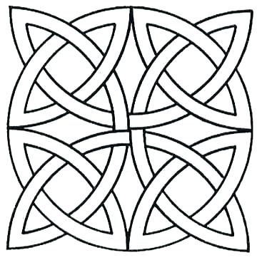 360x365 Geometric Coloring Page Free Geometric Coloring Pages Geometric