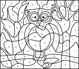 Coloring Pages With Numbers Hard